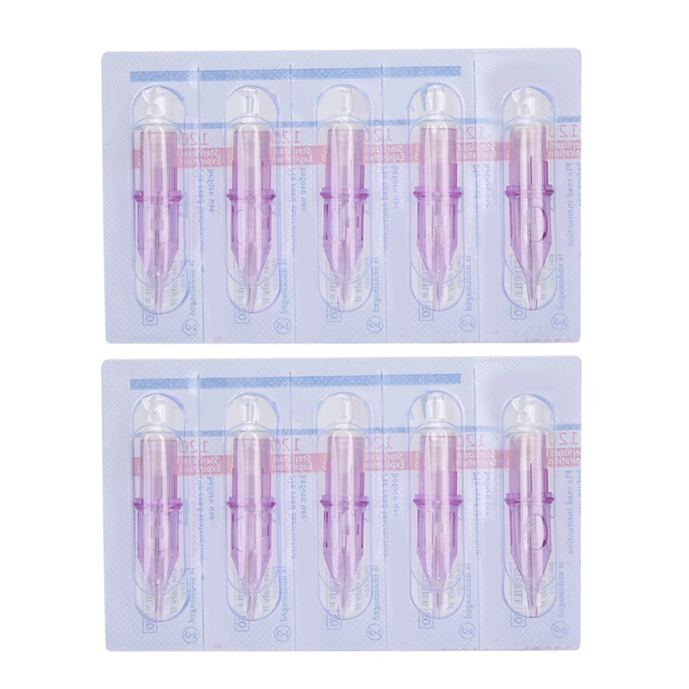 10pcs / Box Disposable Tattoo Needle Tattoo Machine Pen Cartridge Needle Accessory5RL