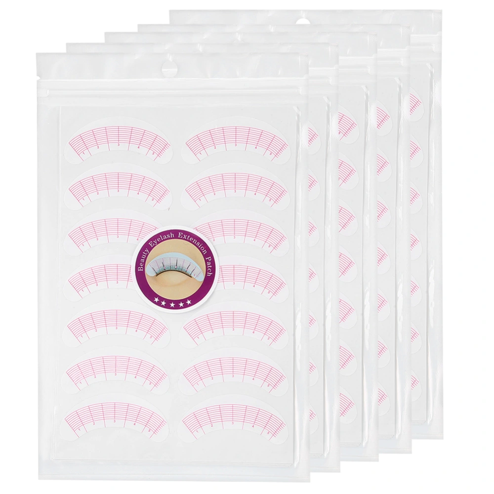 175 Pairs Eyelash Extension Sticker Eye Positioning Tips Sticker Lash Mapping Stickers