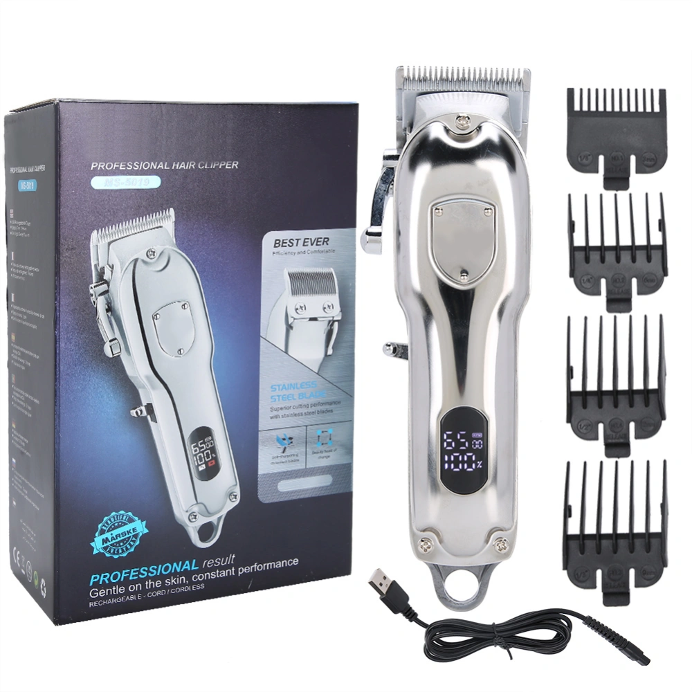 USB Charging Salon Electric Hair Clipper Household Hair Trimmer Cutting Machine