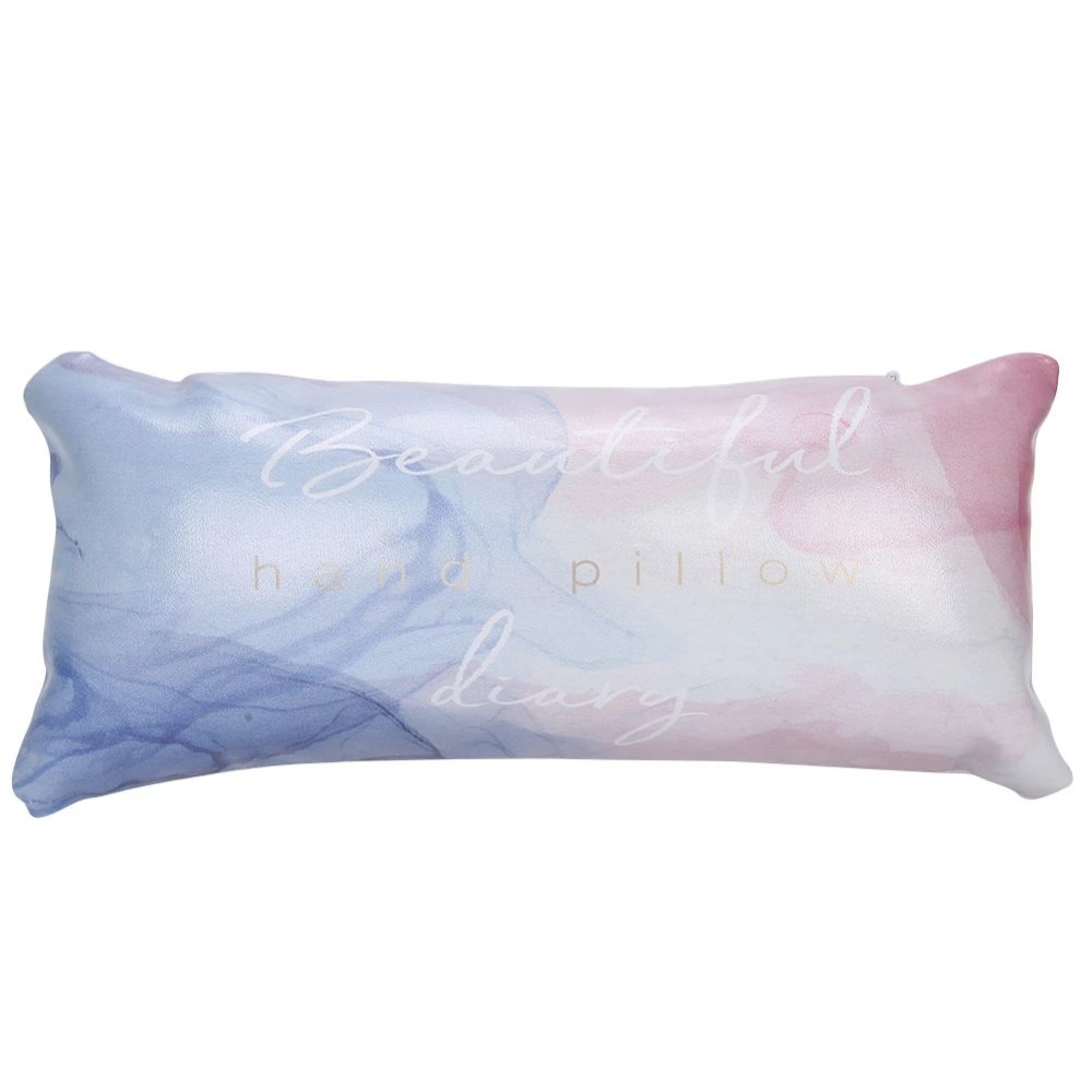 Nail Art Pillow PU Leather Washable Hand Pillow Cushion Manicure Hand Rest Cushion#2