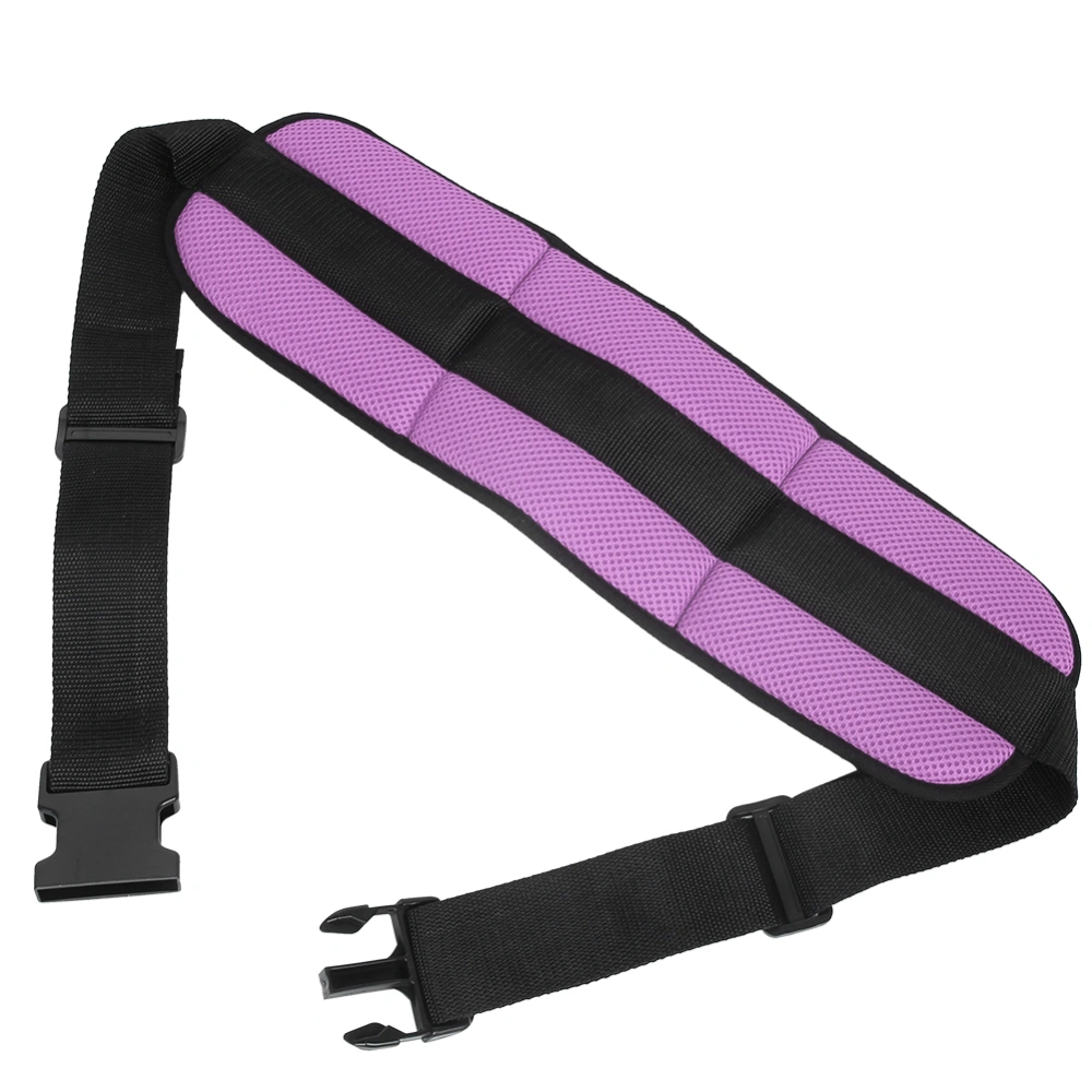 Wheelchair Seats Belt Adjustable Patients Restraints Straps Chair Waist Lap StrapViolet