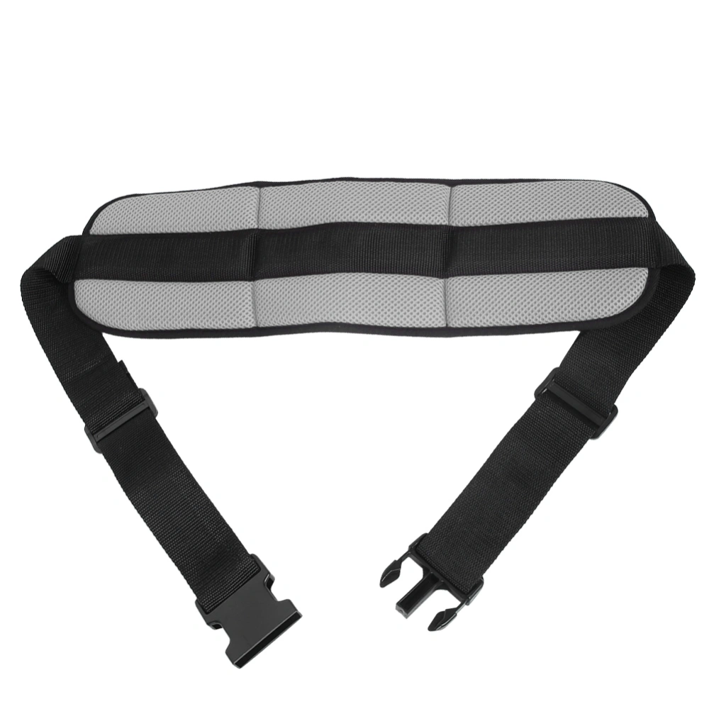 Wheelchair Seats Belt Adjustable Patients Restraints Straps Chair Waist Lap StrapGray