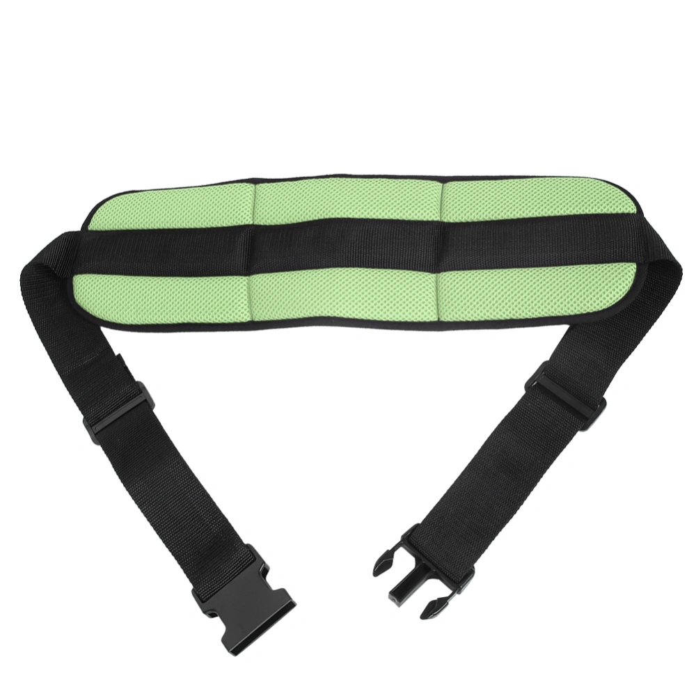 Wheelchair Seats Belt Adjustable Patients Restraints Straps Chair Waist Lap StrapGreen