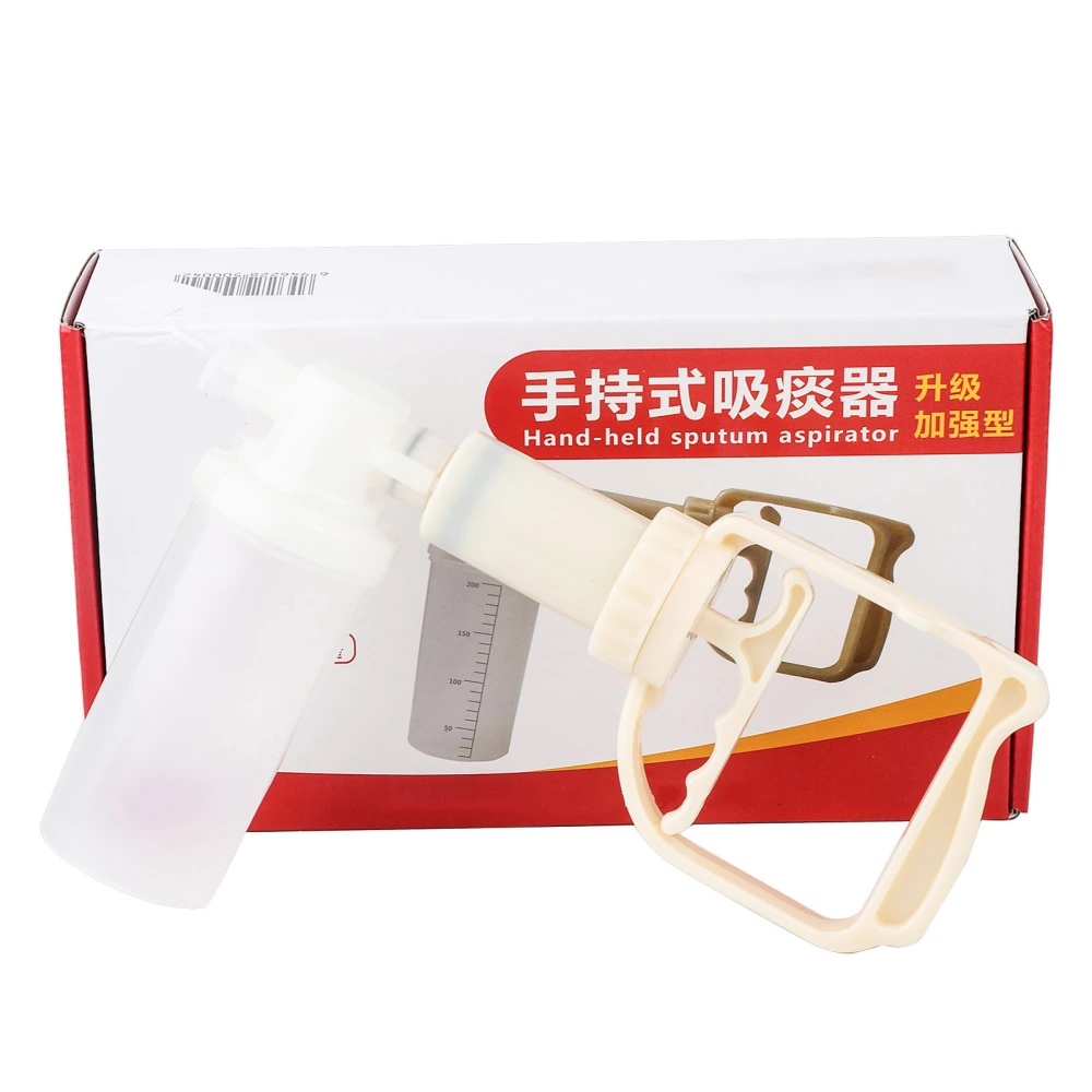 PVC Handheld Sputum Suction Device Portable Elderly Patient Care Sputum Aspirator