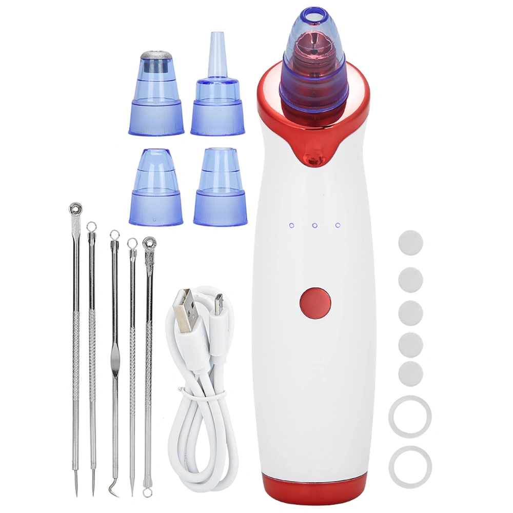 Blackhead Removal Rechargeable 5 Adjustable Suction Electric Pore Acne Cleaner Removal