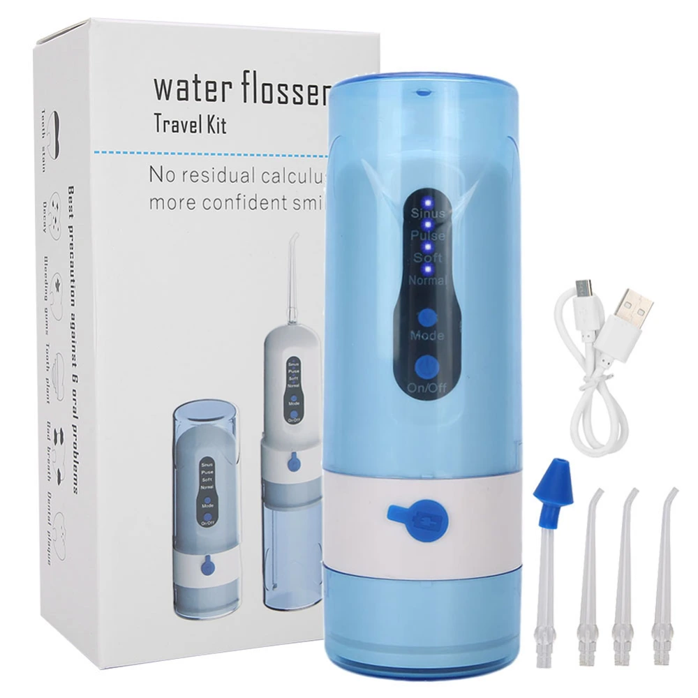 Electric Oral Irrigator Water Flosser Portable USB Charging Home Teeth Cleaning Device