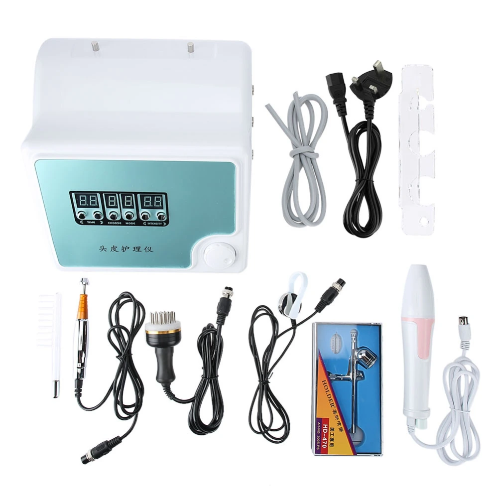 Intelligent Scalp Analyzer Detector Hair Detection Machine Scalp Care Instrument UK Plug 220V