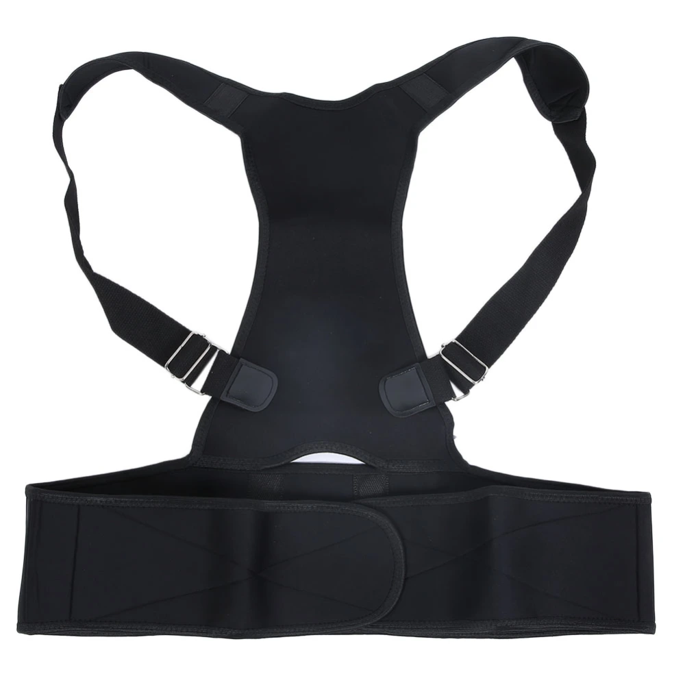 Posture Corrector For Men Women Shoulder Back Straightening Belt Back Brace Support BeltBlack XL