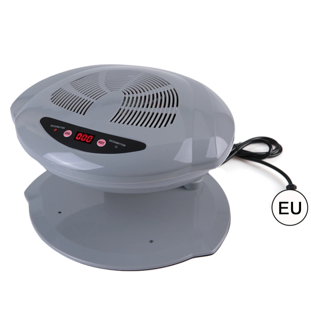 2 in 1 Grey Cool/Warm Air Blow Temperature Sensor Nail Polish Dryer Machine