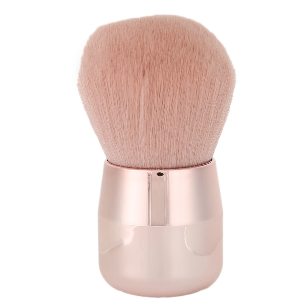 Round Head Blush Brush Soft Fiber Hair Powder Brush Seamless Base Brush Makeup Tool