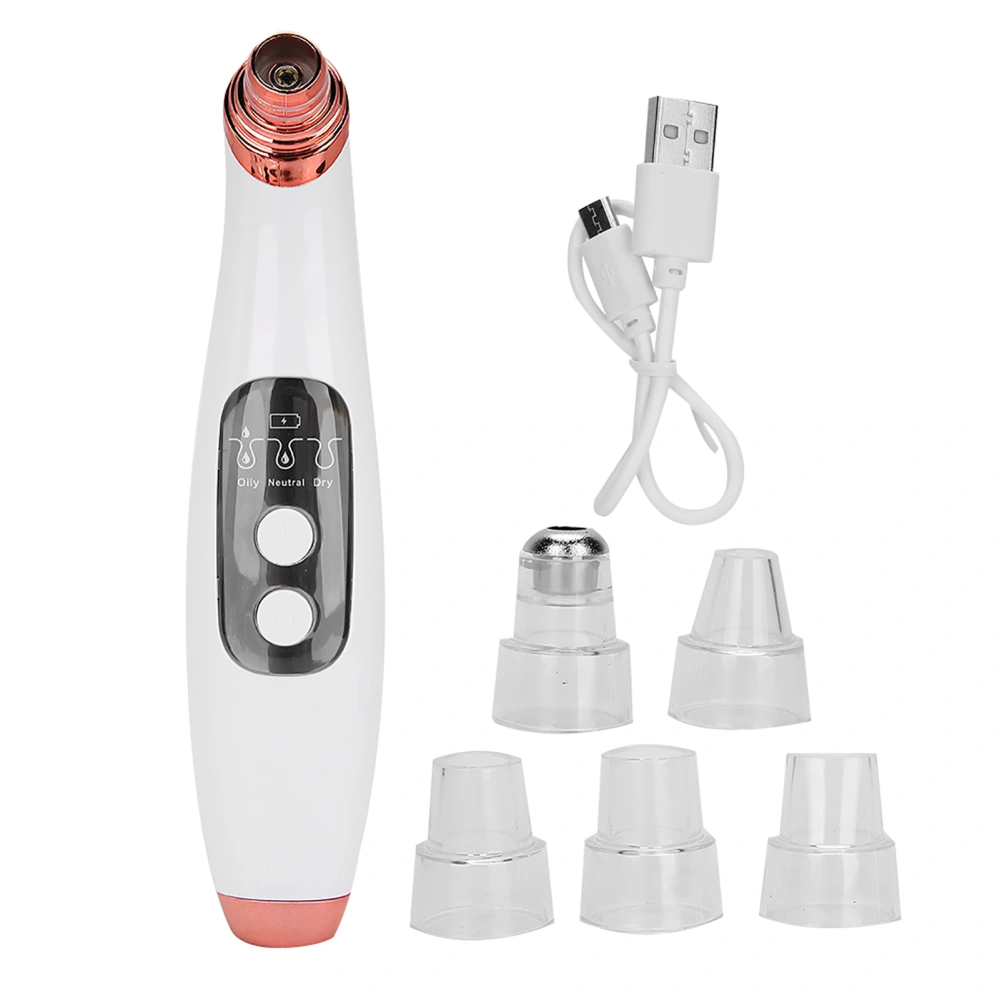 Visual Electric Pore Cleaner USB Charging Pore Suction Blackhead Removal Facial Cleaner