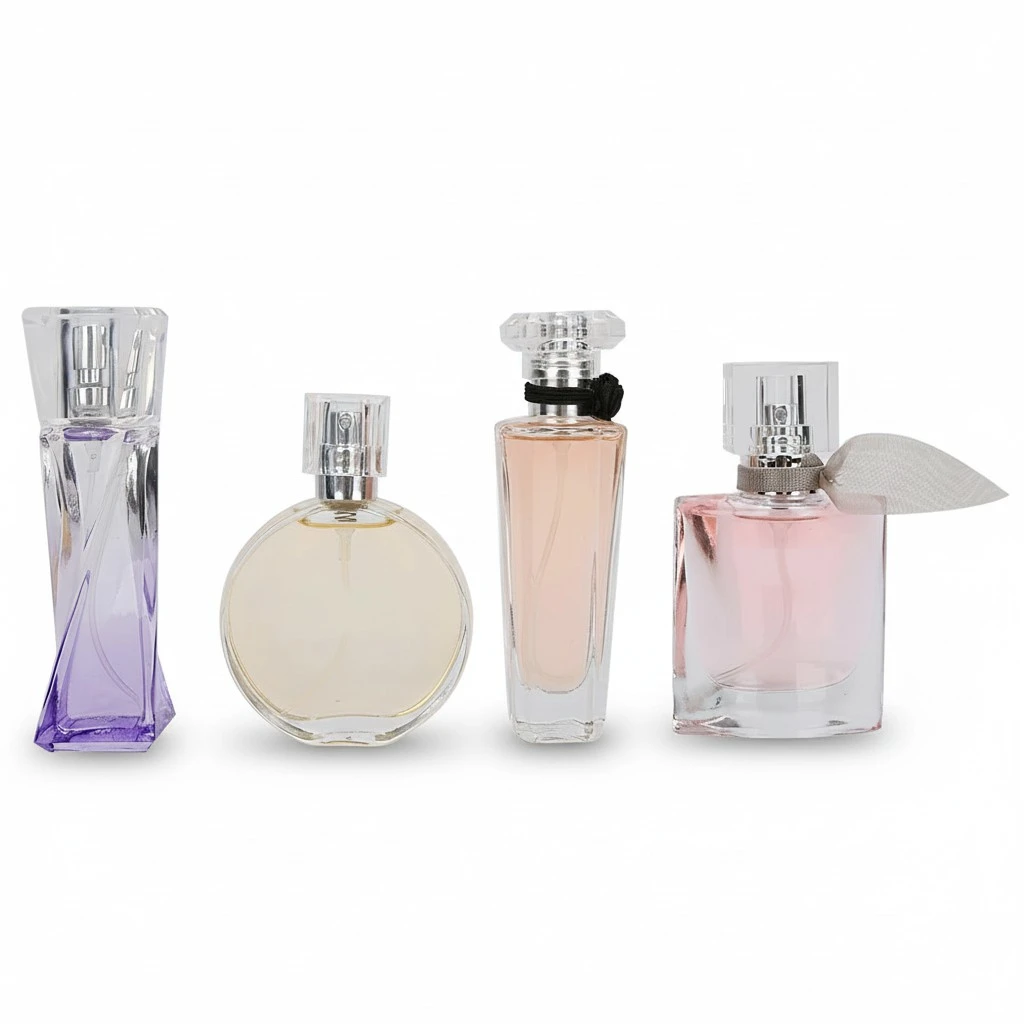 4pcs Lady Perfume Set LongLasting Atomizer Female Perfume Flower Fragrance Gift