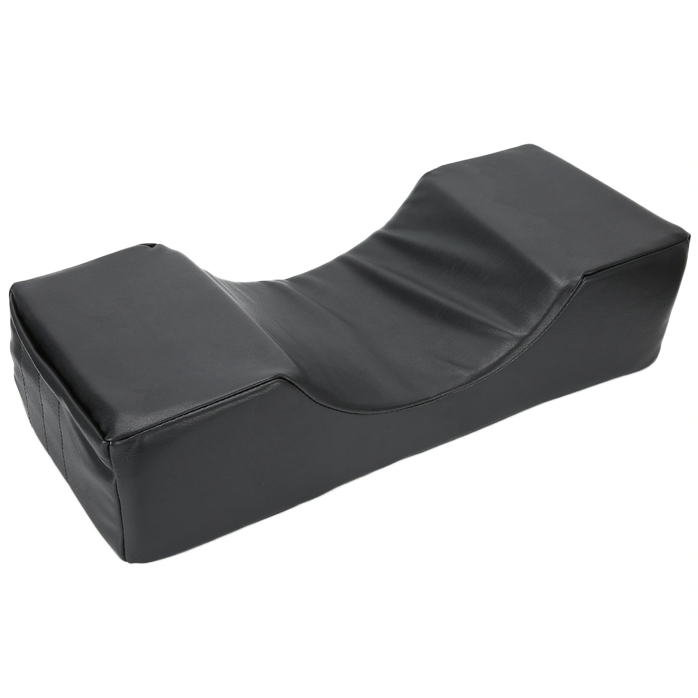 Household U Shaped Elastic Nail Art Hand Pillow Eyelashes Extension Rest PillowBlack PU