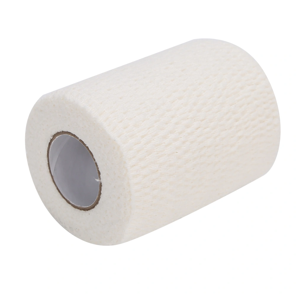 Sports Protective Bandage Pure Cotton Wrist Elbow Ankle Finger Care Tape Bandage White7.5cm x 4.5m