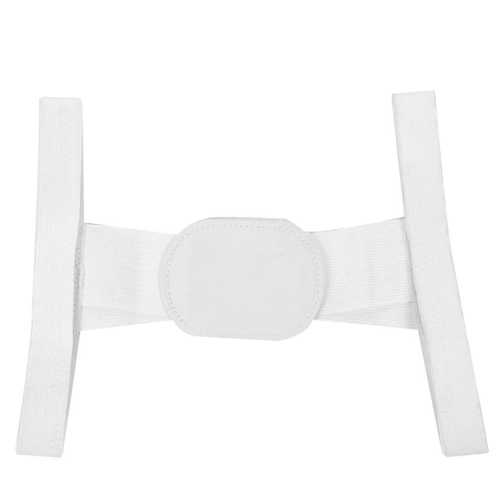 Men Women Hunchback Posture Corrector Adjustable Shoulder Back Support Brace BeltWhite S