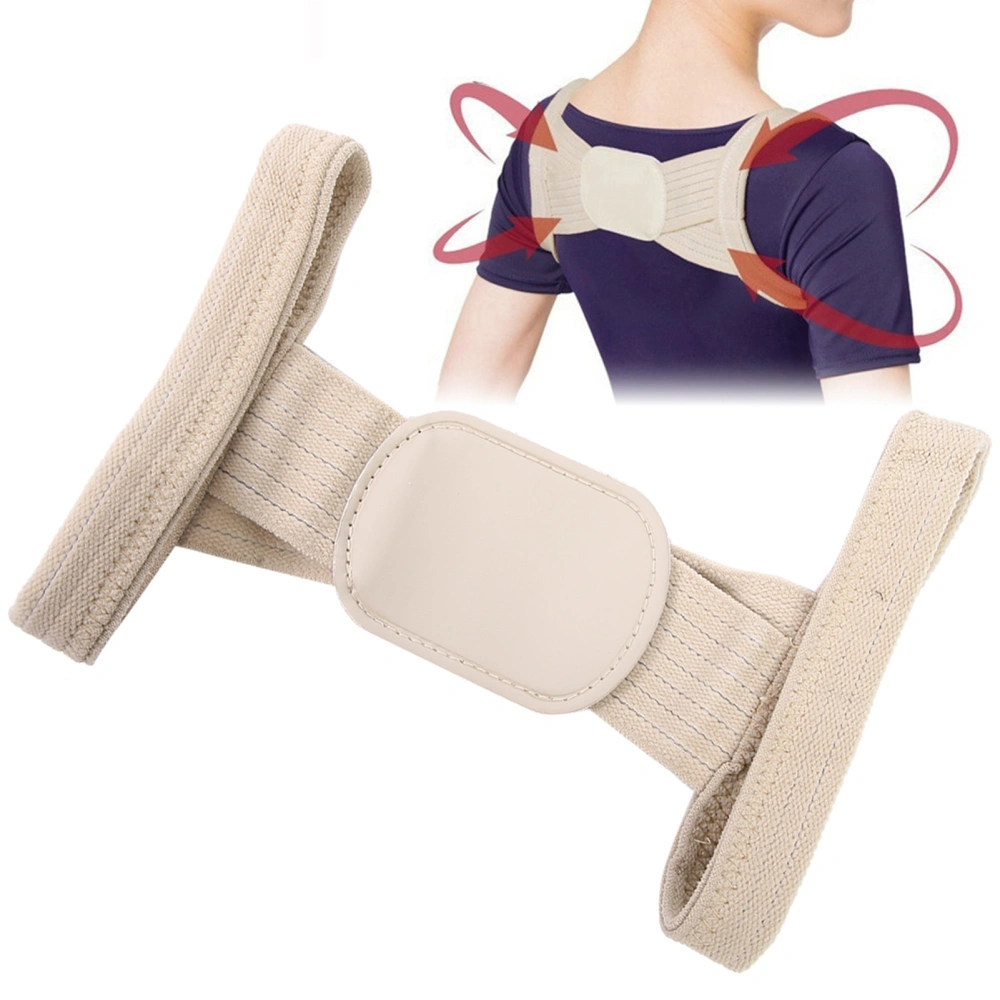 Adult Children Posture Corrector Brace Back Spine Support Hunchback Correction BeltXS(Children Type) Beige