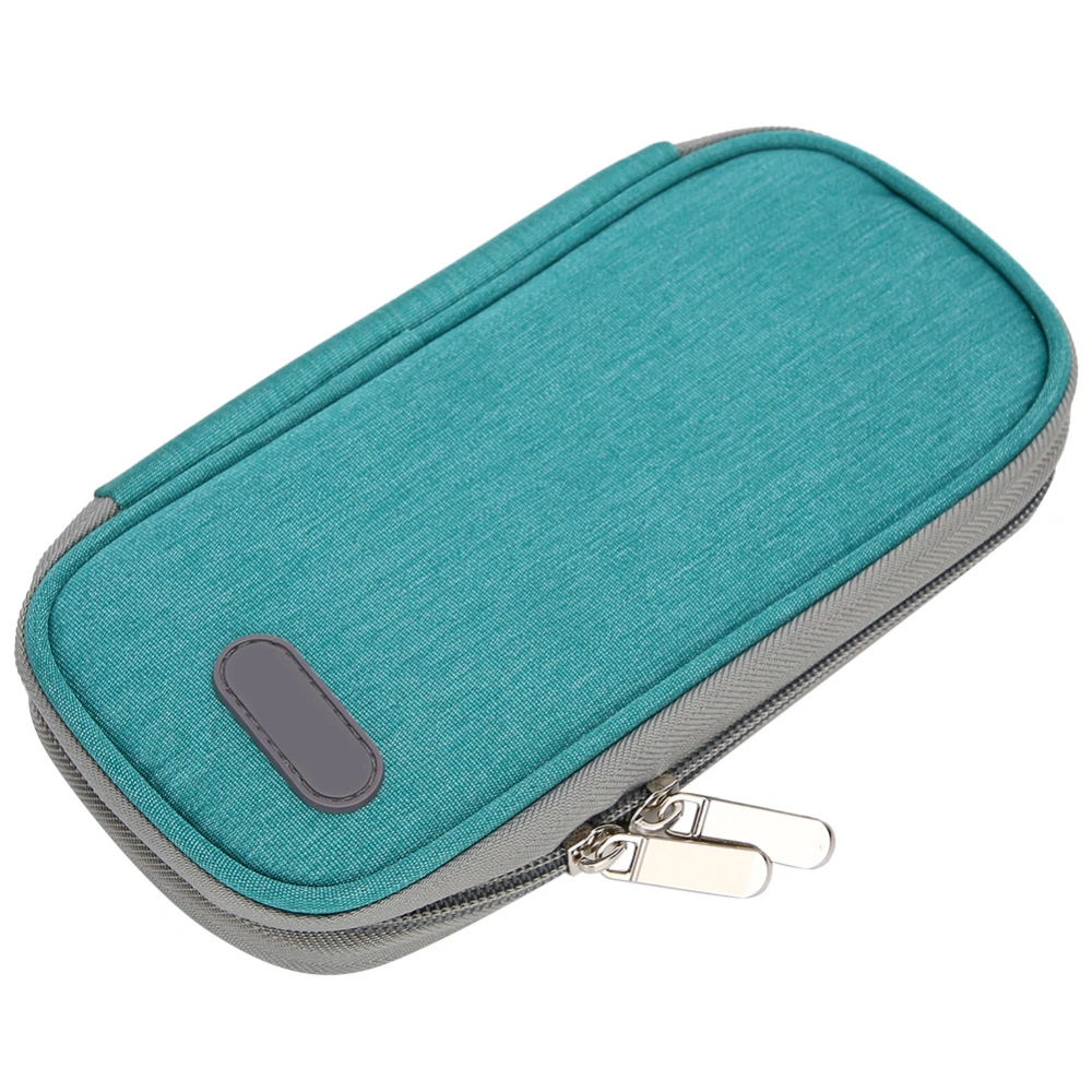 Portable Insulin Cold Storage Bag Medicines Refrigerated Cool Bag for Patient CareGreen