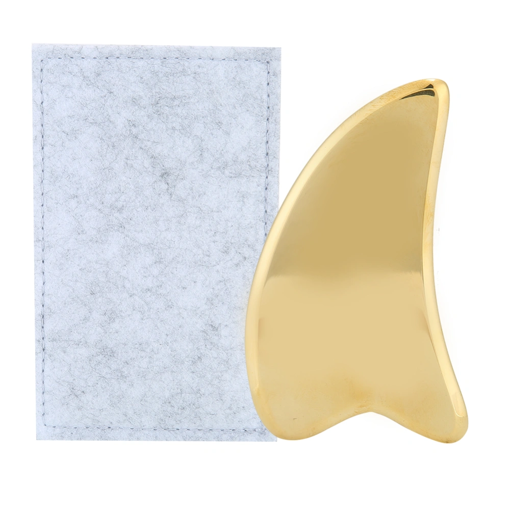 Brass Fascia Acupoint Massage Gua Sha Tool Muscle Pain Relief Scraping Board Massager