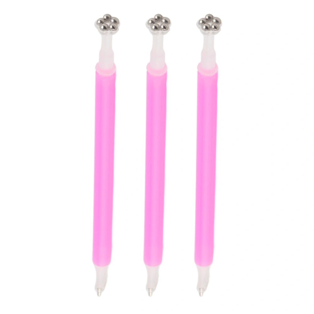 3pcs Exquisite Nail Polish Magnetic Stick UV Gel Polish Magnet Stick Manicure ToolPink