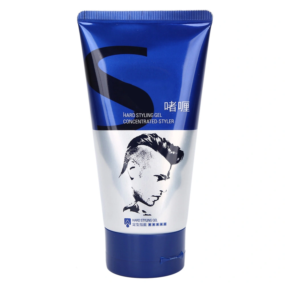 Hair Styling Gel Moisturizing Hair Gel Hair Modeling Long Lasting Men Male Hair GelBlue