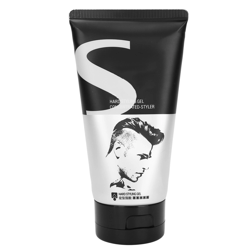 Hair Styling Gel Moisturizing Hair Gel Hair Modeling Long Lasting Men Male Hair GelBlack