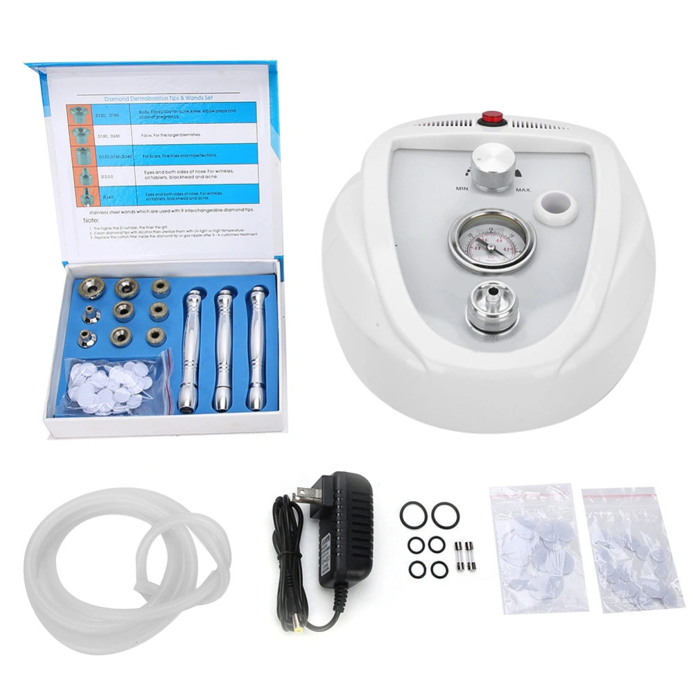 Microdermabrasion Face Peeling Machine Face Cleansing Skin Rejuvenation Instrument 110-240VUS Plug