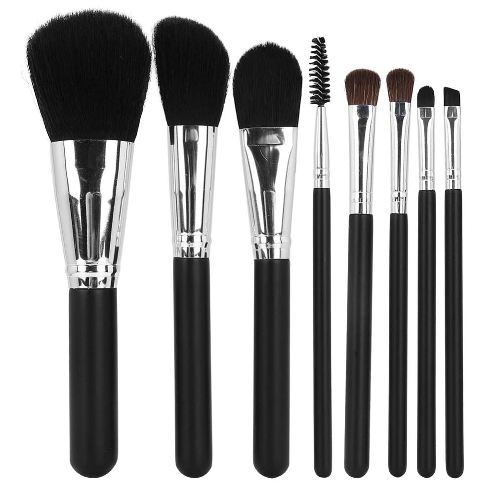 8pcs Makeup Brushes Set Wooden Handle Nylon Hair Make Up Brush Cosmetics Tools