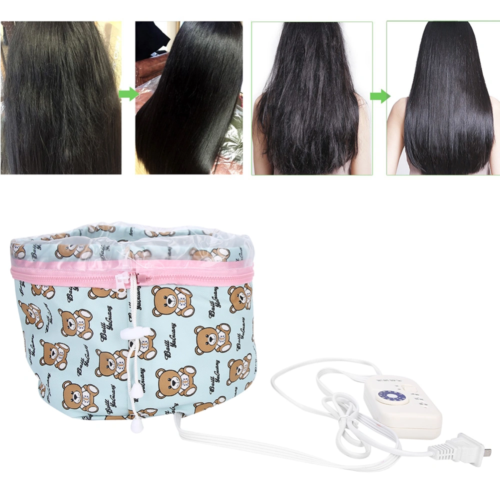 Professional Household Hot Oil Treatment Hat Electric Heating Hat for Hair Care 220V