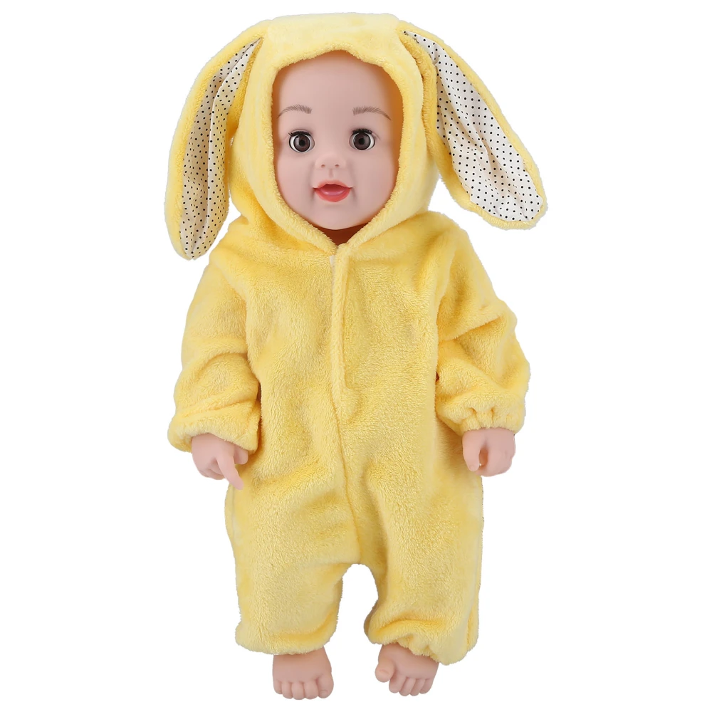 18.9inch Reborn Baby Doll Vinyl Full Body Lifelike Baby Dolls Newborn Doll Toy with Sounds