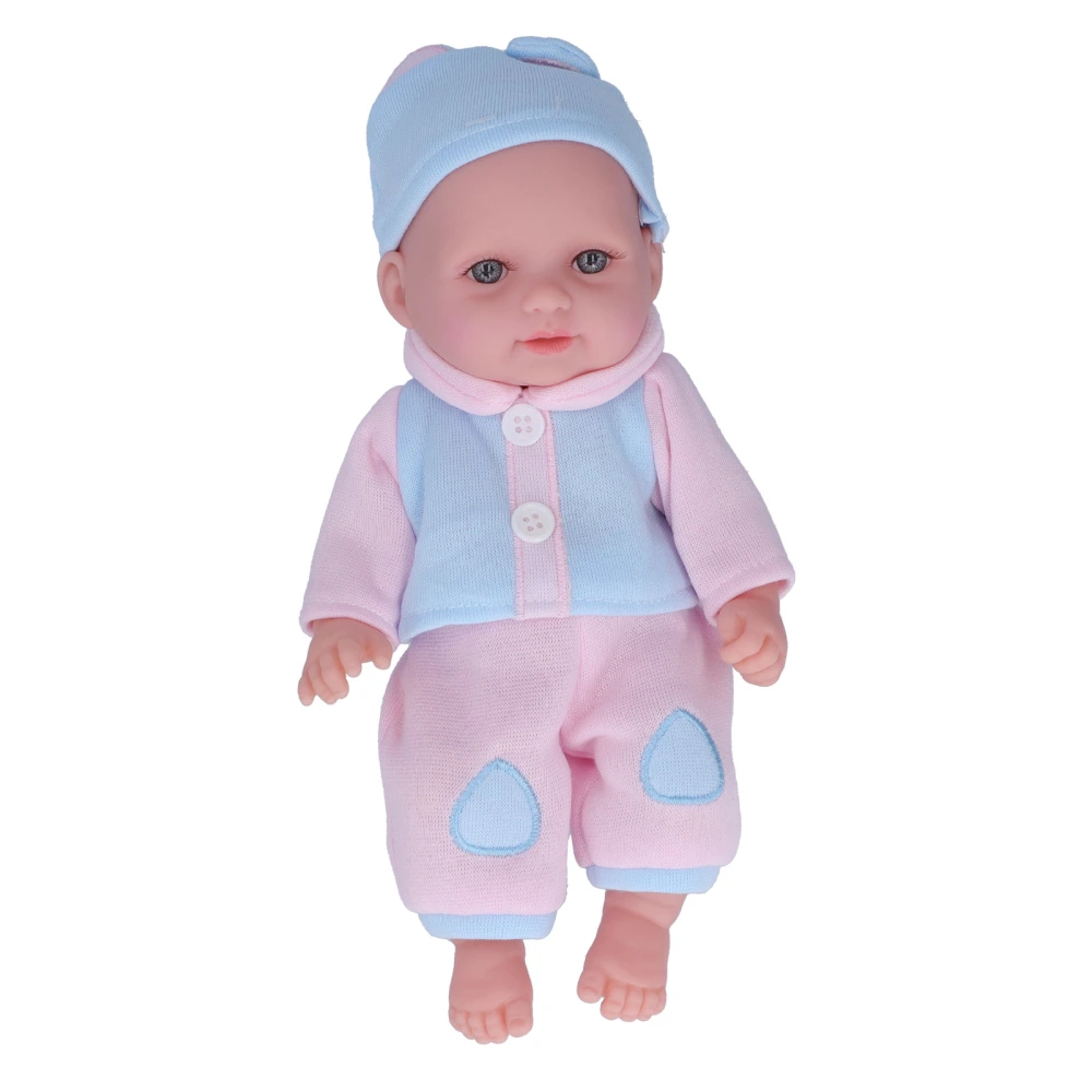 11inches Baby Doll Toys Soft Adorable Movable Joints Reborn Baby Dolls with Clothes#2