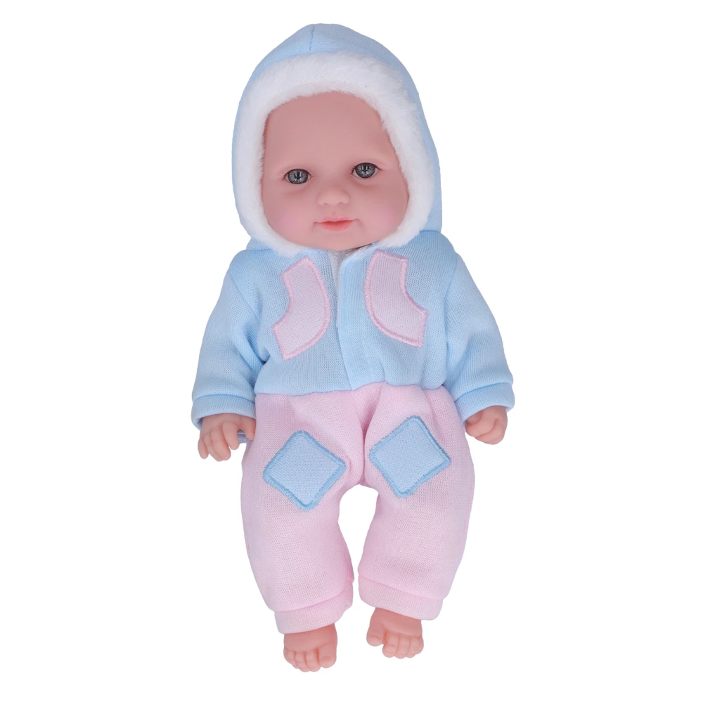 11inches Baby Doll Toys Soft Adorable Movable Joints Reborn Baby Dolls with Clothes#1