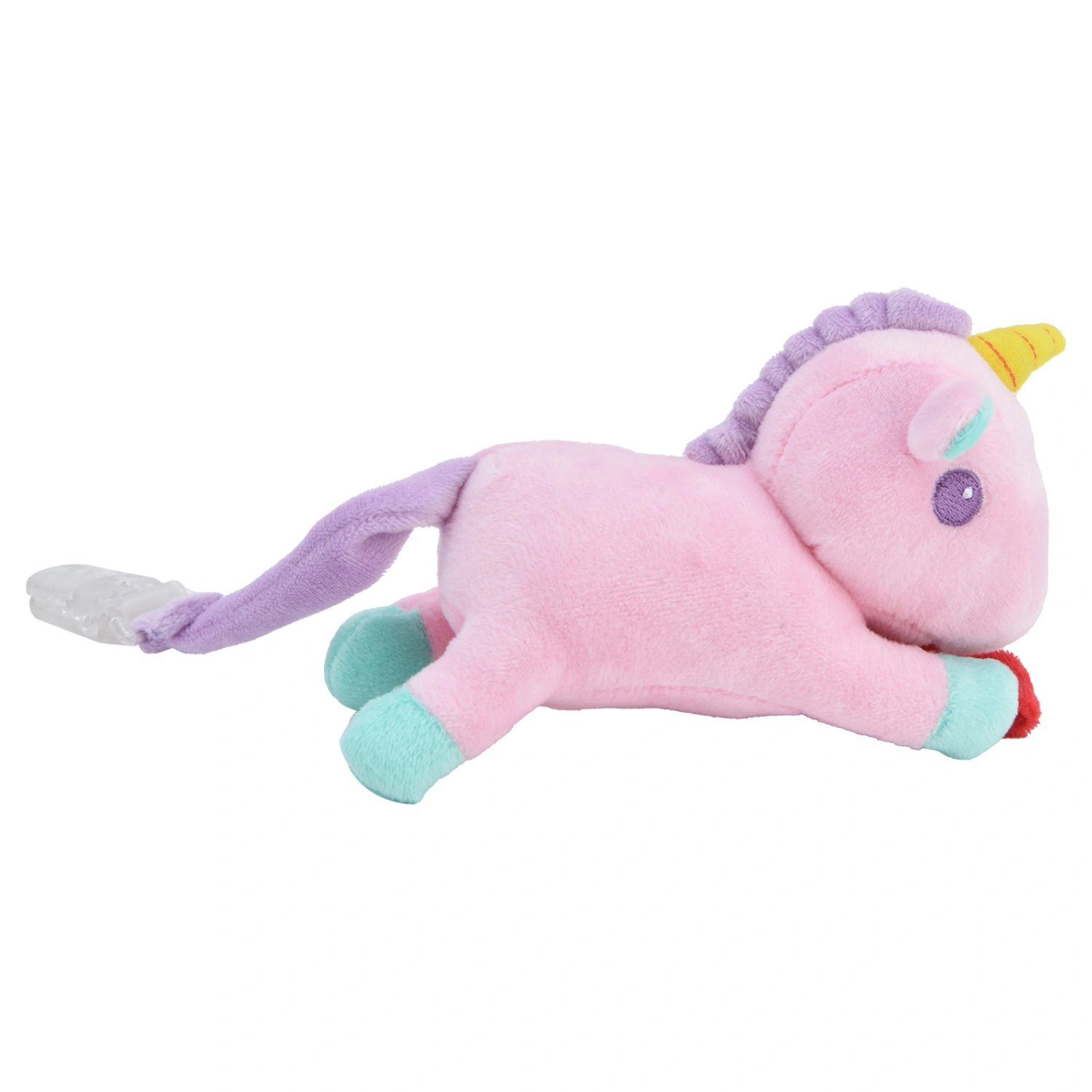 Snuggle Pacifier Animal Shape Detachable Soothing Pacifier Holder Toy for Infant2#