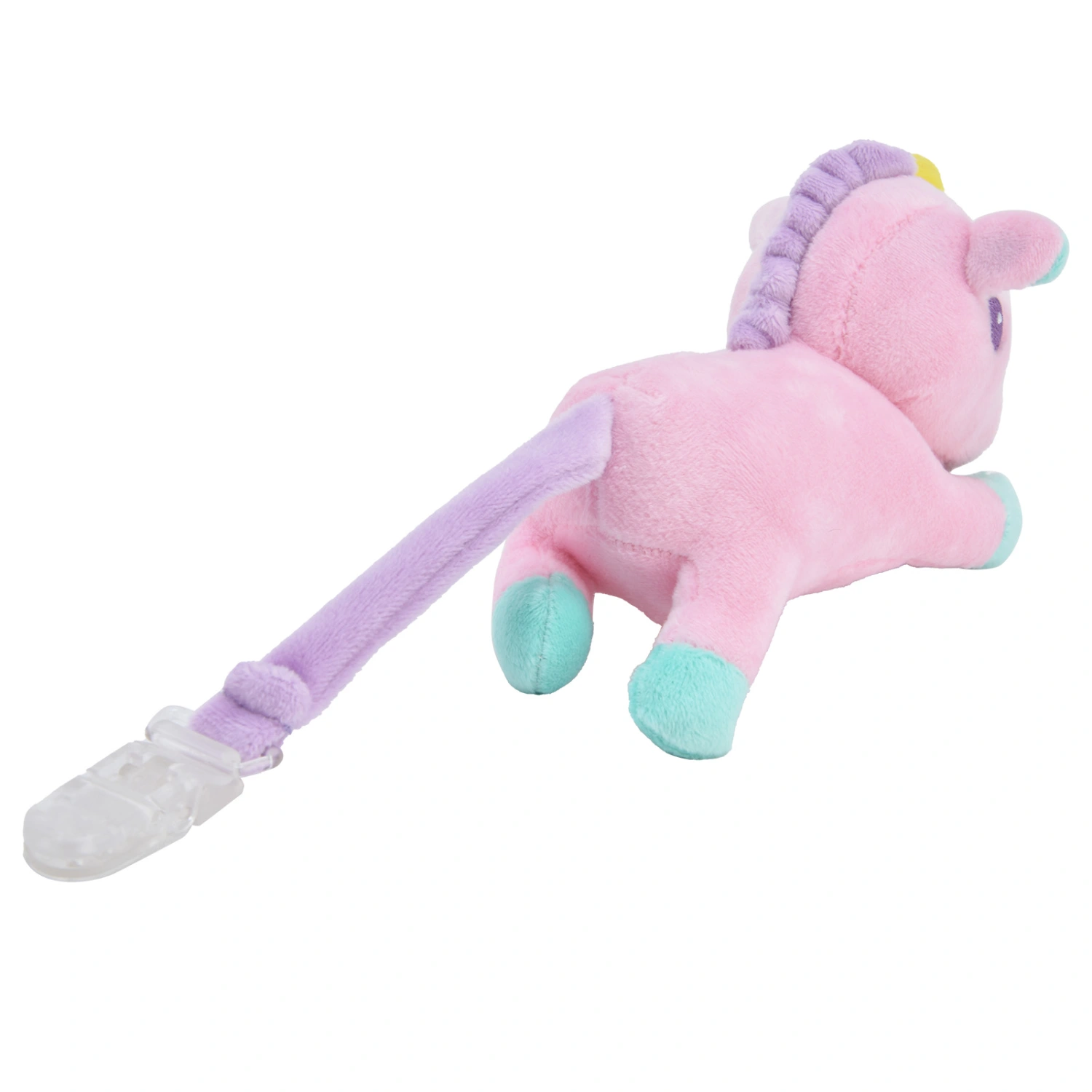 Snuggle Pacifier Animal Shape Detachable Soothing Pacifier Holder Toy for Infant2#