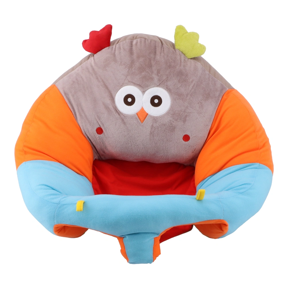 Cartoon Kids Infant Plush Learn to Sit Sofa Children Dining Chair Cute Animal CushionOwl