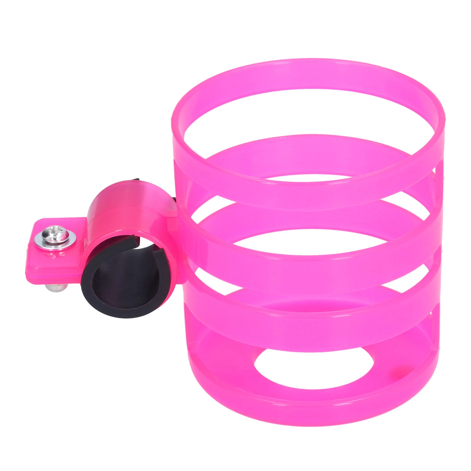 Bike Water Bottle Holder Adjustable Baby Stroller Bottle Holder Bicycle Bottle HolderPink