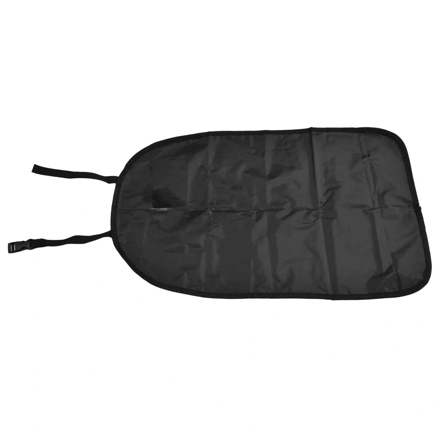 Car Back Seat Protector AntiDirty Kids Car Kick Mats Backseat Pads for Child Seat(Black Without Pockets )