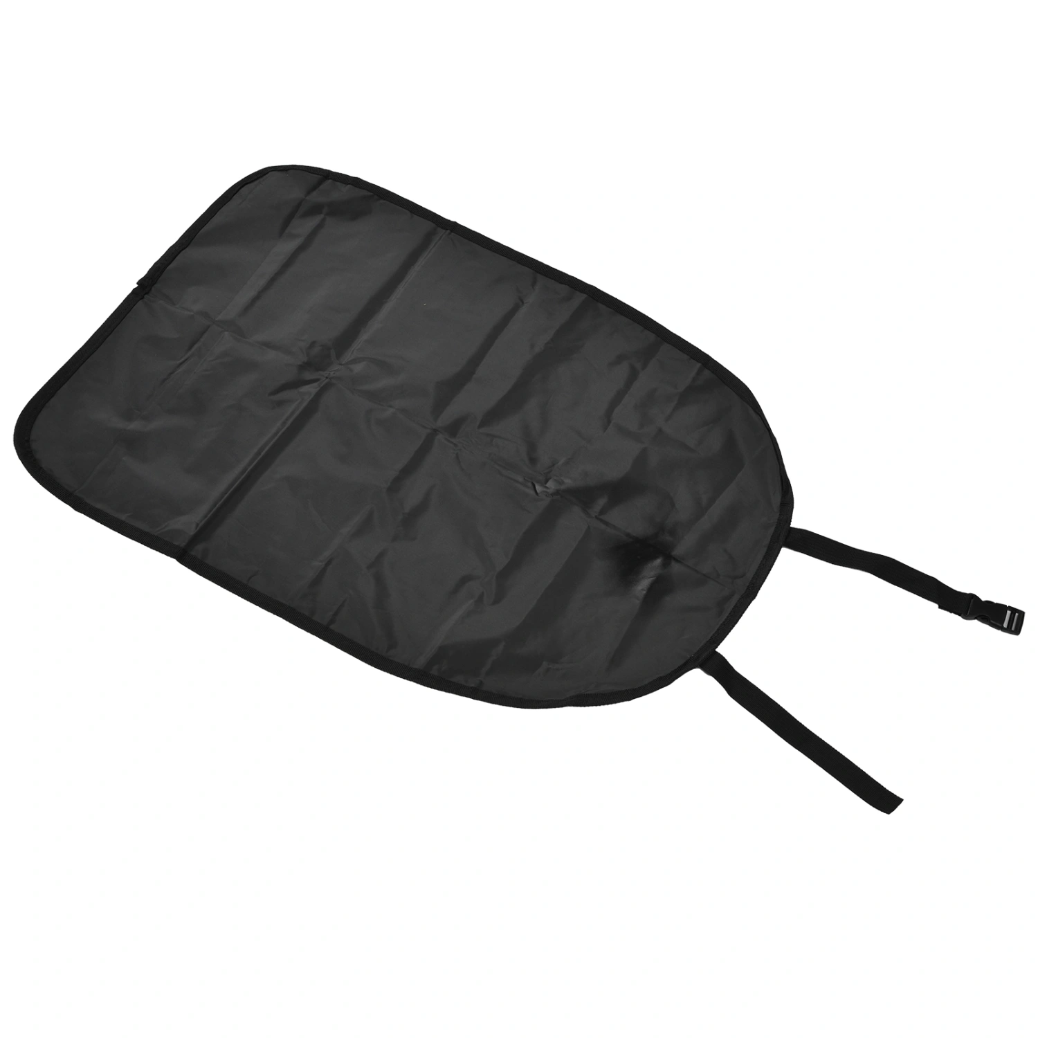 Car Back Seat Protector AntiDirty Kids Car Kick Mats Backseat Pads for Child Seat(Black Without Pockets )
