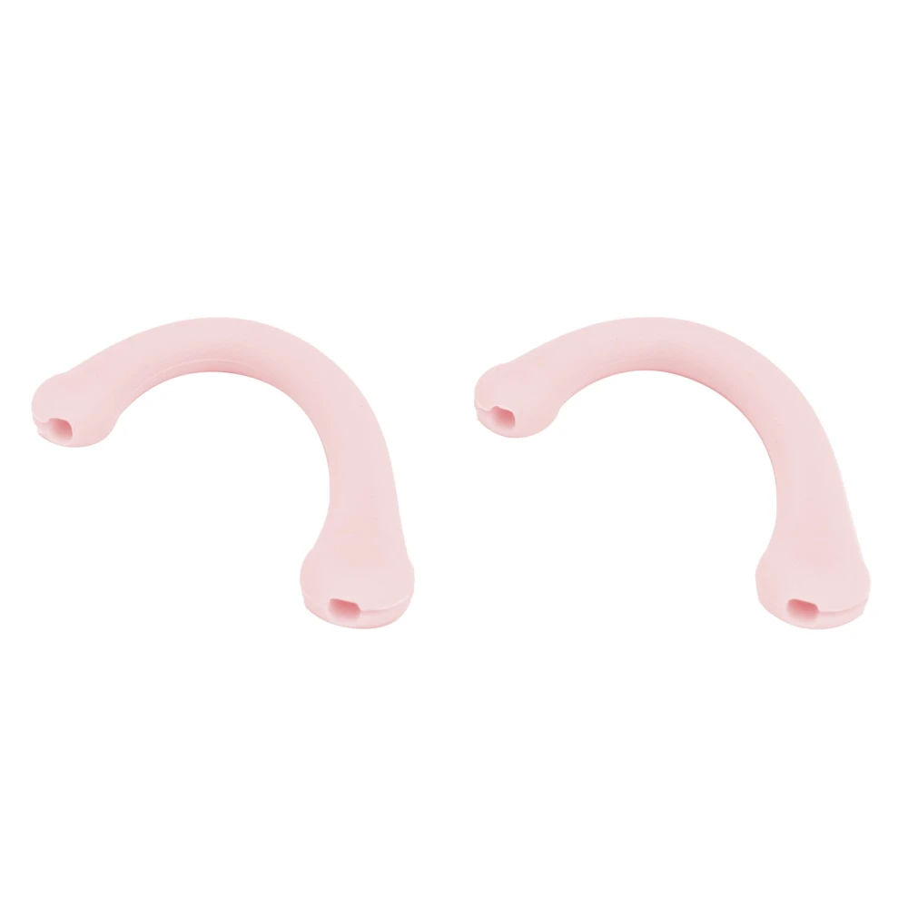 10 Pairs Soft Silicone Ear Protection Hook Mouth Muffle Ear Retainers Comfortable Ear ProtectorPink