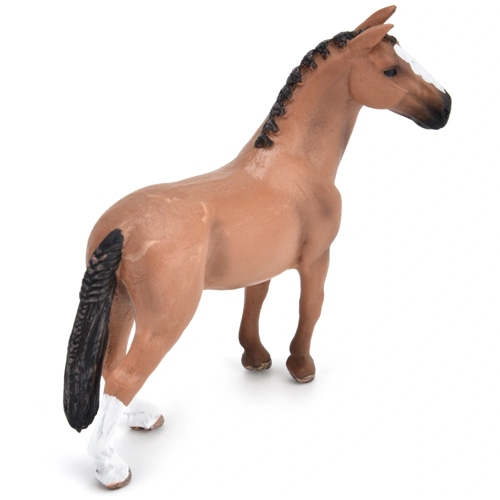 Horse Figurines Toy Wild Animal Miniature Pony Figures Educational Toy for Kids Toddlers