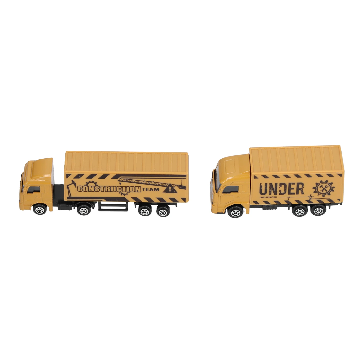 Container Truck Toy Alloy Simulation Mini Truck Children Toy Collection Gift Decoration