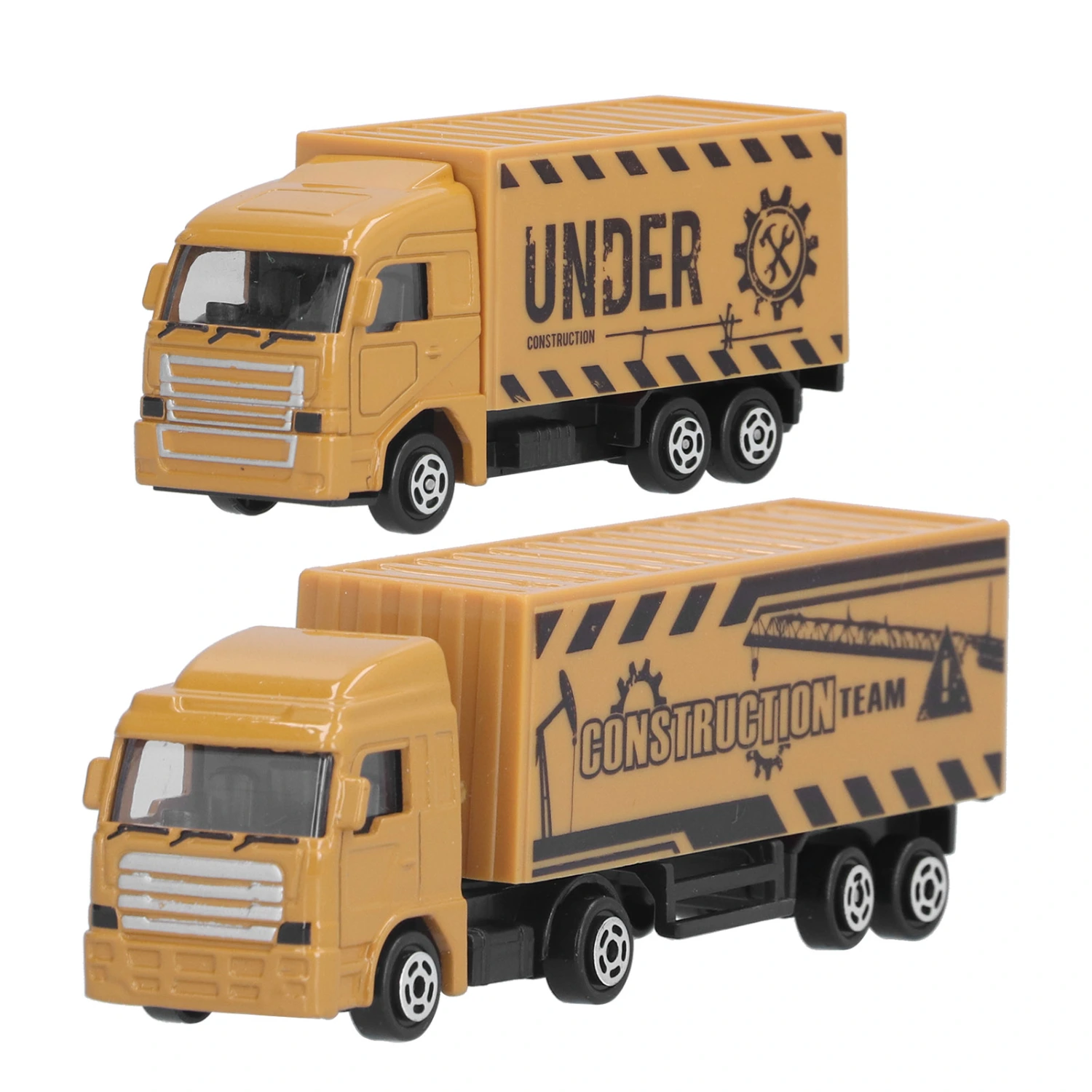 Container Truck Toy Alloy Simulation Mini Truck Children Toy Collection Gift Decoration