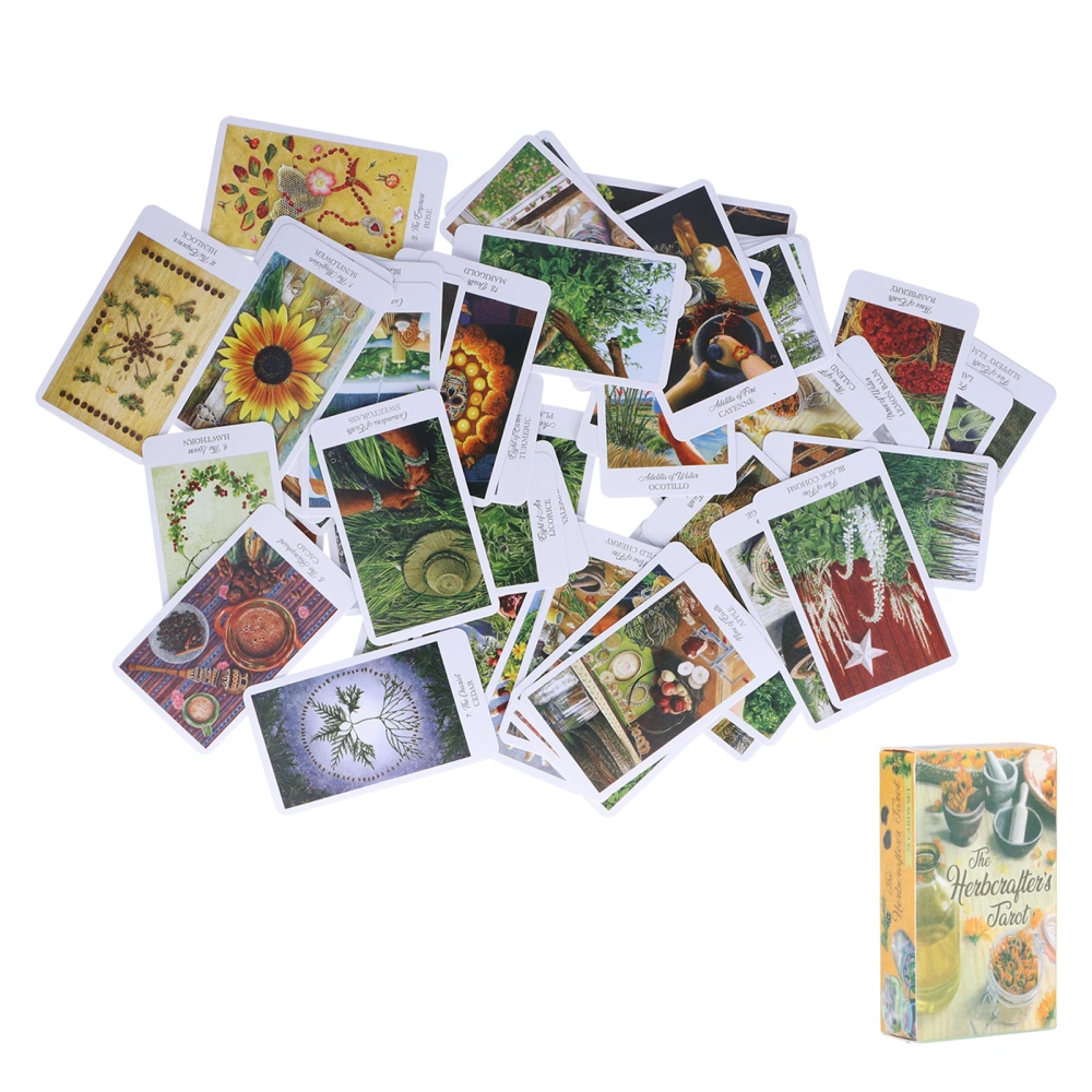 78‑Deck Coated Paper Tarot Cards Divination Playing Cards Entertainment Board Game