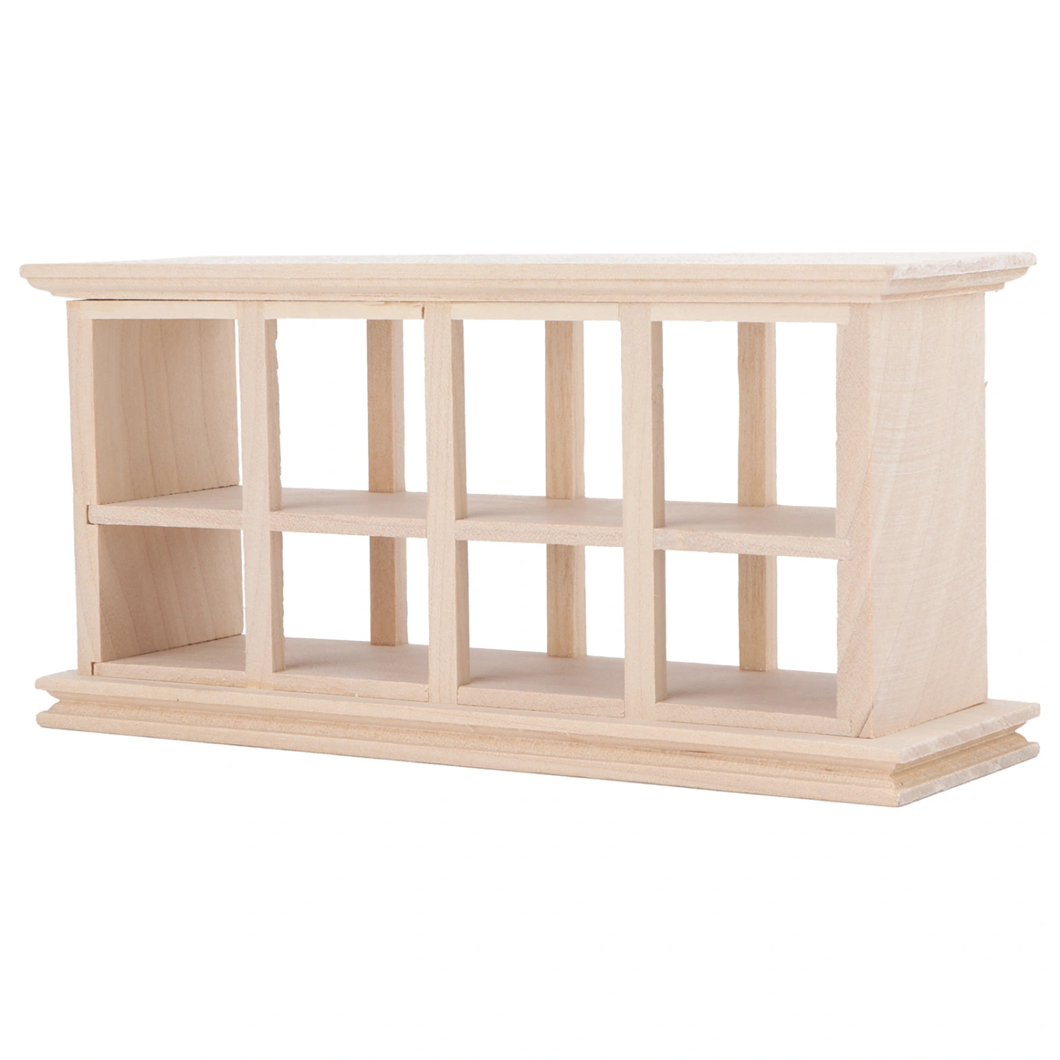 1/12 Scale Miniature Food Cake Display Doll Bakery Cabinet Wooden Display Bakery Cake Cabinet