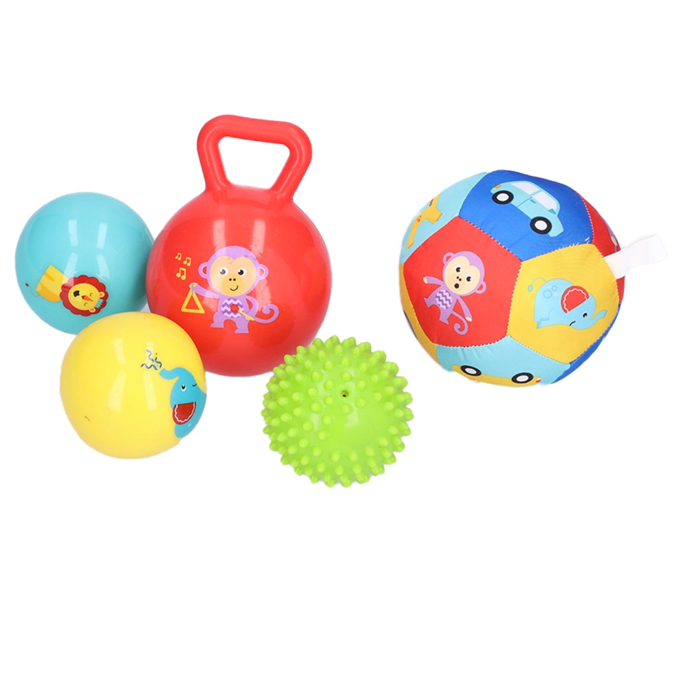 Baby Textured Sensory Ball Set Multicolor Infant Interactive Tactile Training Soft Ball Toy