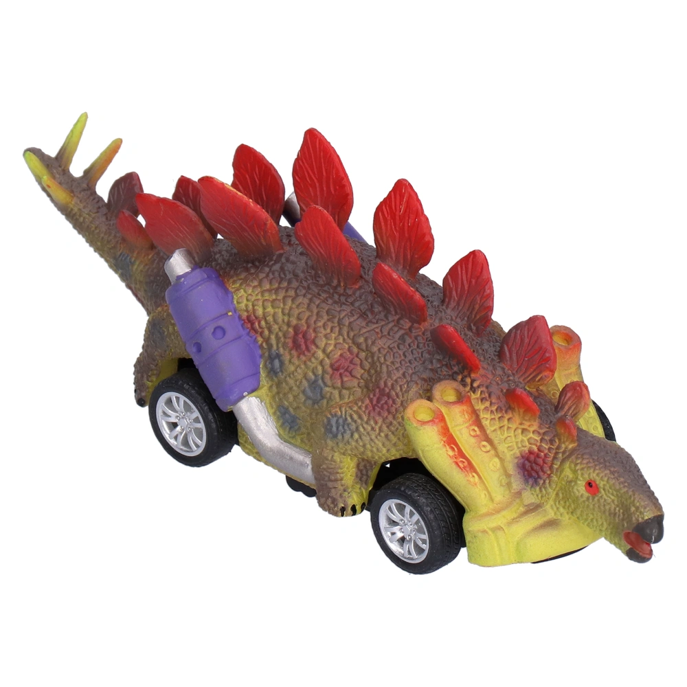 Pull Back Car Toy Four Wheel Drive Simulation Dinosaur Model Children Kids Vehicle ToyDinosaur Model Car