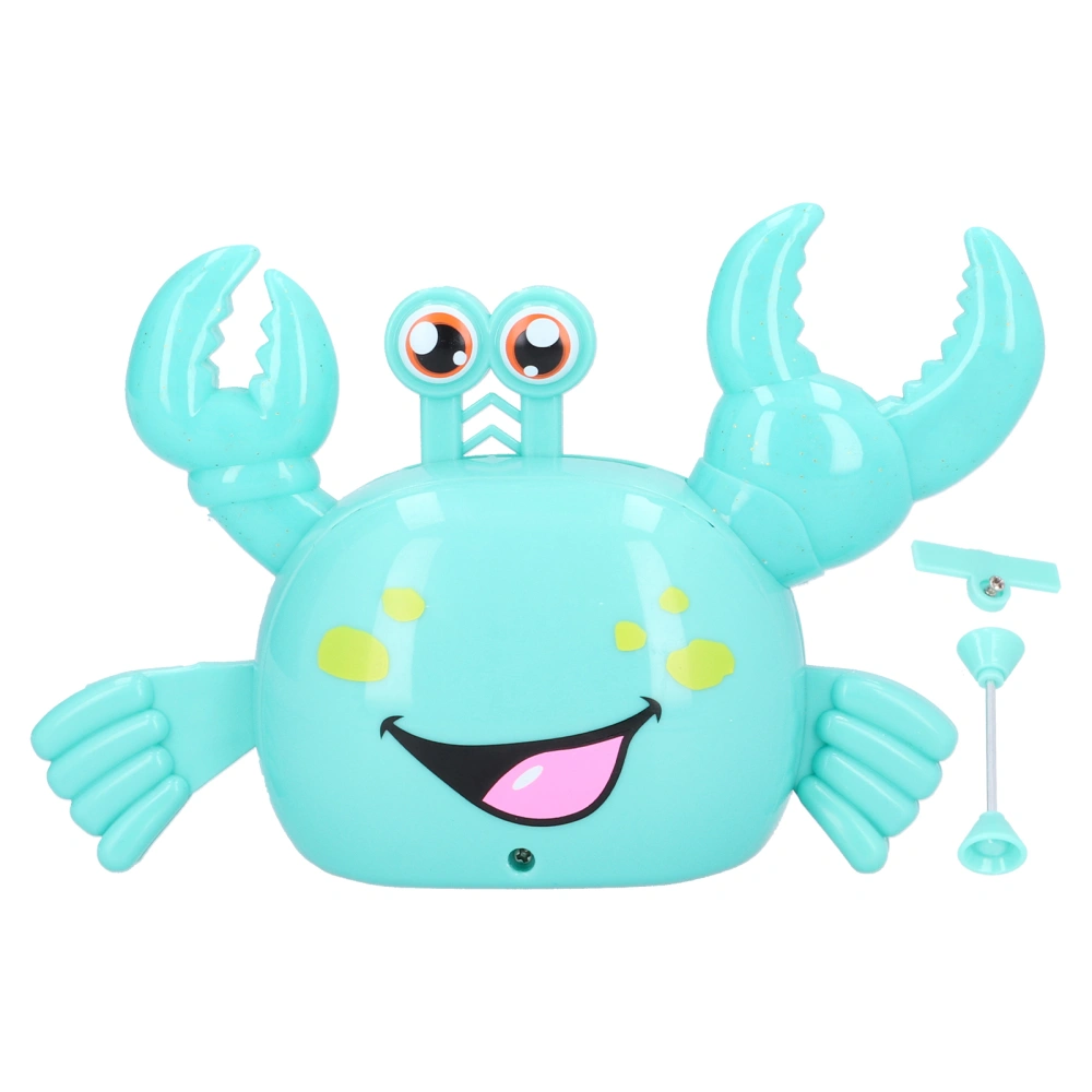 Electric Omnidirectional Crab Toy Children Kids Toddler Crab Toy with Light MusicGreen