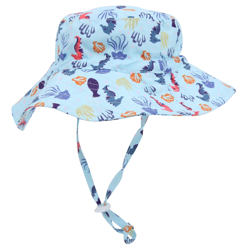 Fast Drying Bucket Hat Unisex Baby Boy Girl Outdoor Adjustable Beach Cap Bucket Hat4# S