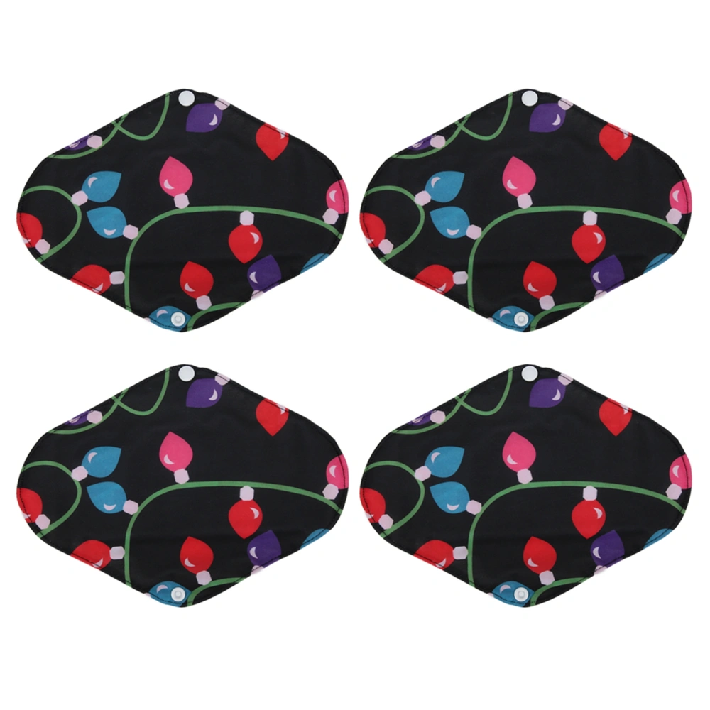 Menstrual Cloth Pads Washable Breathable Reusable Absorbent Women Panty LinersZ02