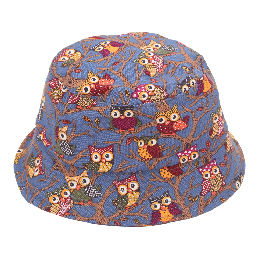 Baby Caps Cotton Wide Brim Bucket UPF 50+ Sun Protection Breathable Summer Beach Kids HatsA