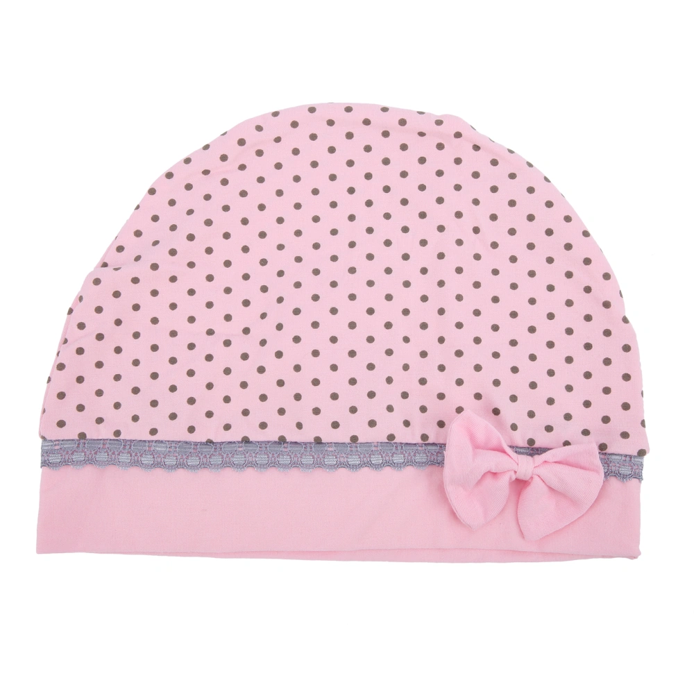 Pregnant Women Beanie Cap Cotton Women Soft Elastic Maternity Head Protection Cap HatPink Average Size